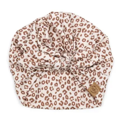Turbanmütze | Little Leopard | Größe 45-47cm