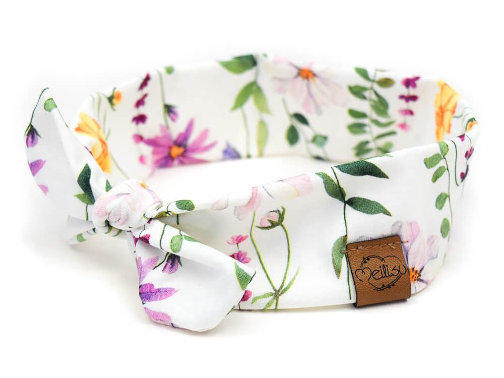 Haarband | Purple Flowers | Gr. 45-47 cm