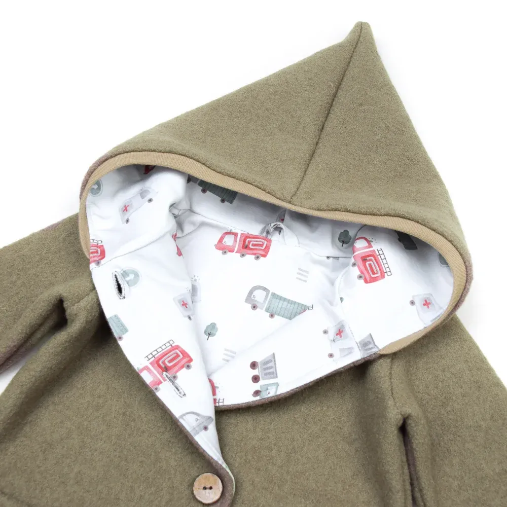 Walkjacke | olivbraun