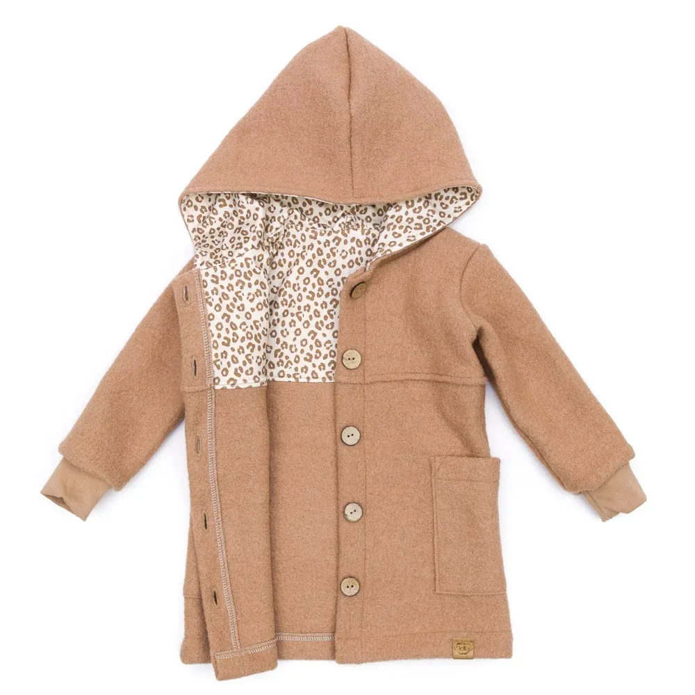 Walkmantel | nude | gerade