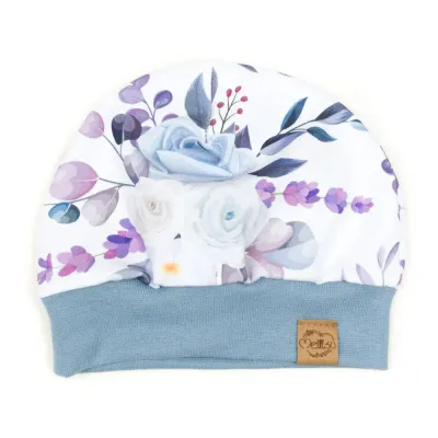 Bündchenmütze | Eisblume Bündchenmütze | Eisblume