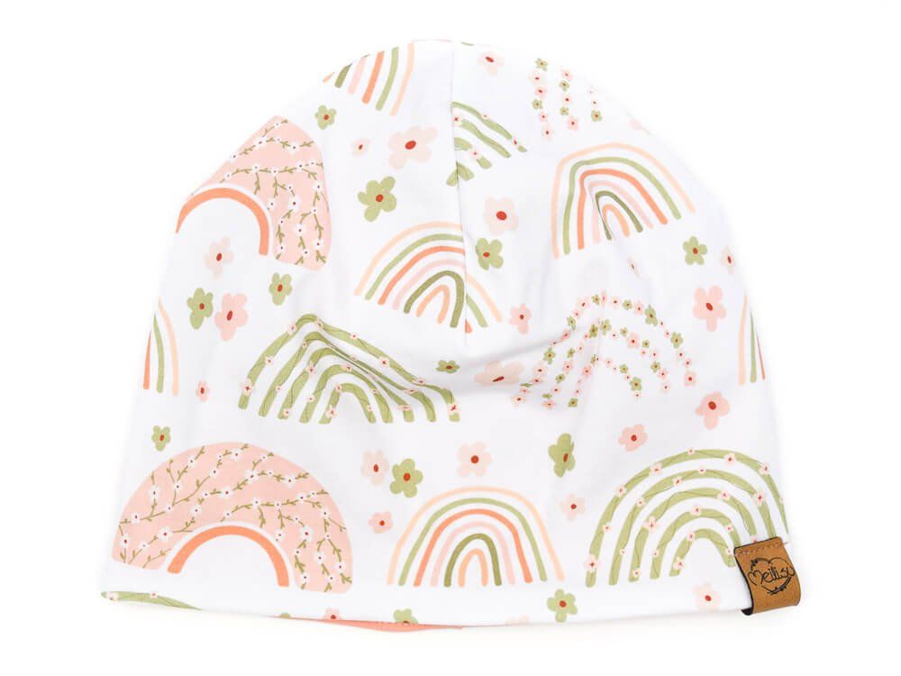 Wendemütze | Rainbows & Flowers | Gr. 51-53 cm