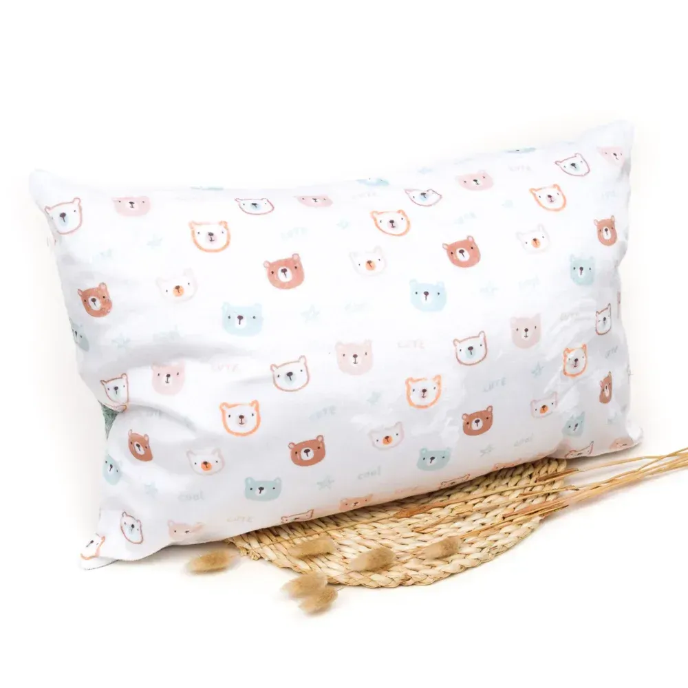 Kissenbezug | cute bear | mint
