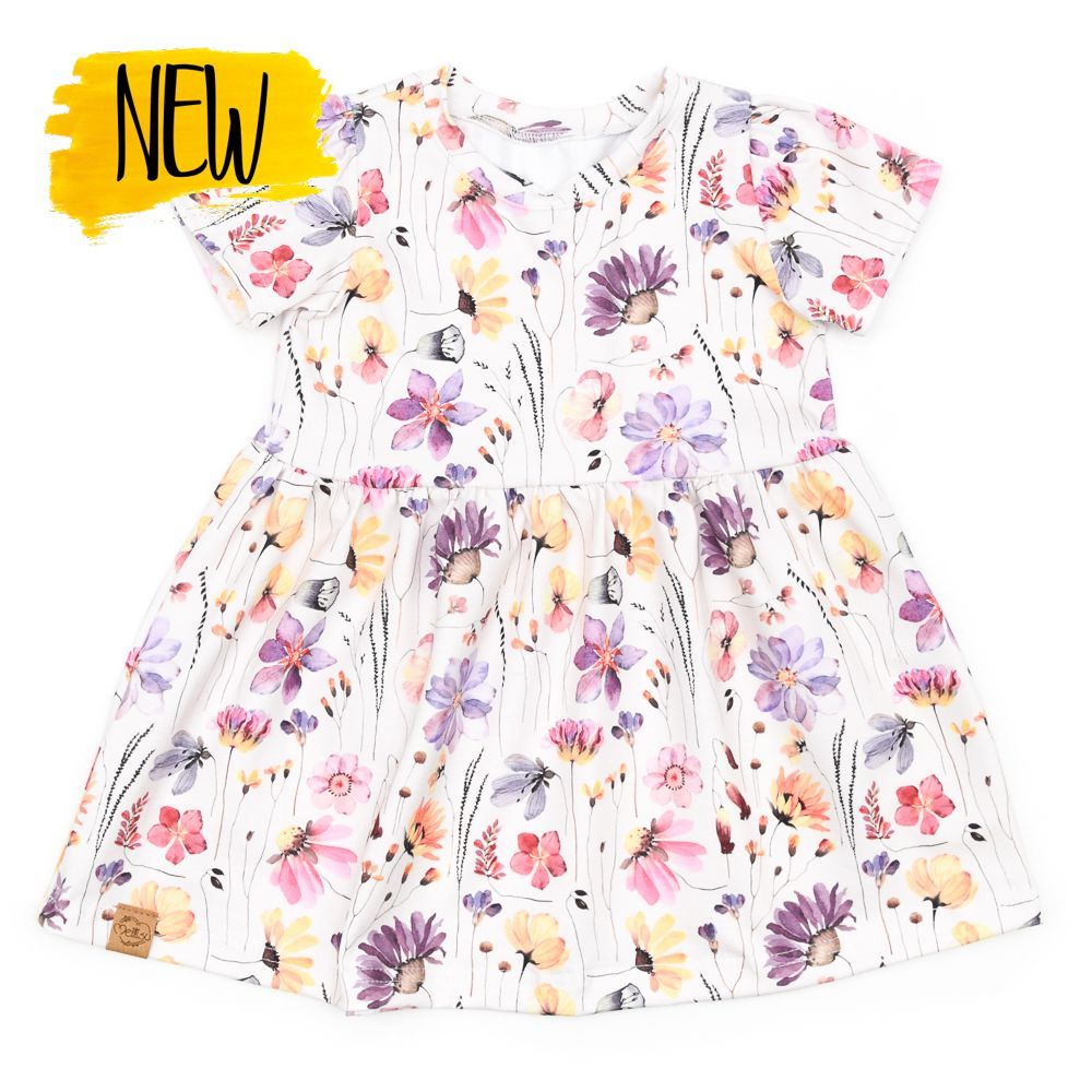 Kleid | lang- & kurzarm | Blumenmeer | allover