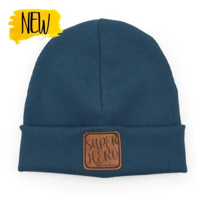 Hipster Mütze | Feinripp | jeans