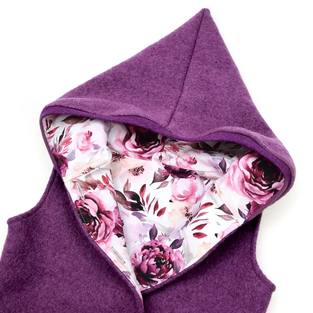 Walkweste | beere meliert