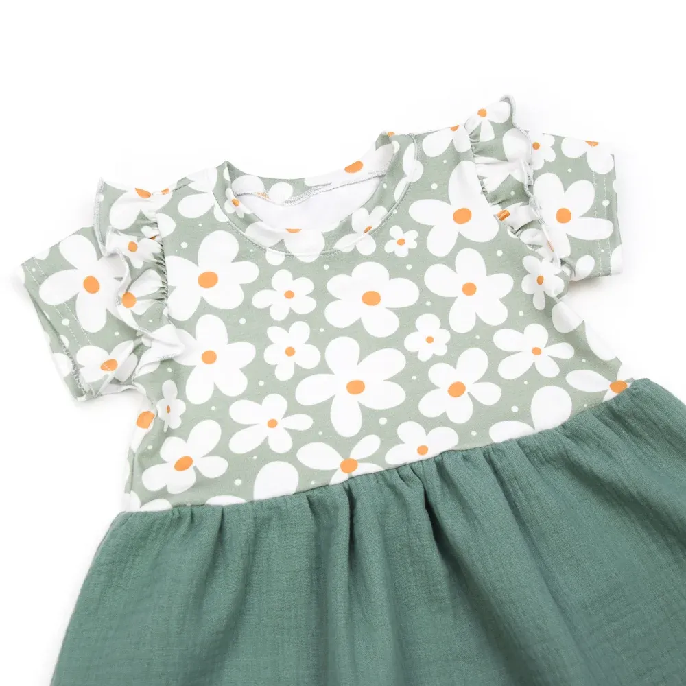 Kleid | lang- & kurzarm | Daisy mint