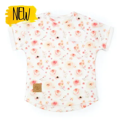 Oversized T-Shirt | Peachy Roses