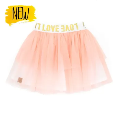Tüllrock | LOVE | apricot