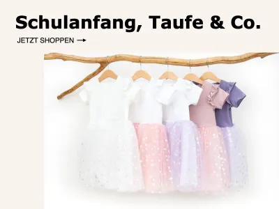 Schulanfang, Taufe & Co.