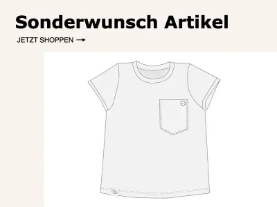 Sonderwunsch Artikel