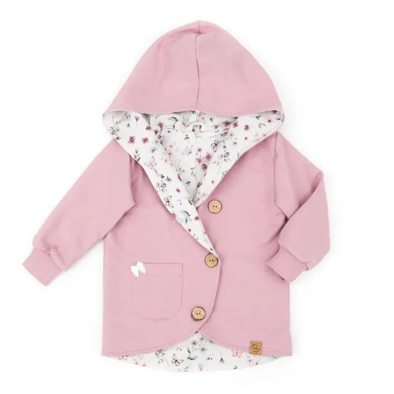 Sweatjacke | rosé