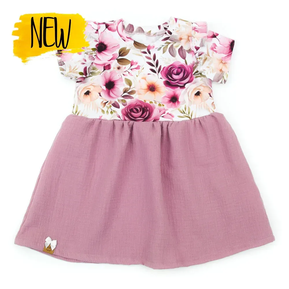 Kleid | lang- & kurzarm | Pretty Peony