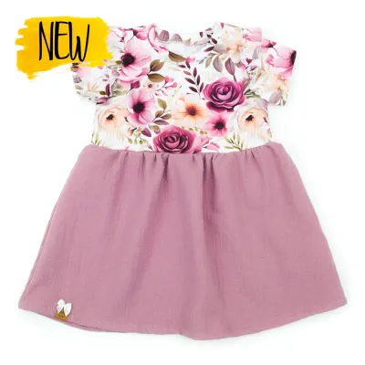 Kleid | lang- & kurzarm | Pretty Peony