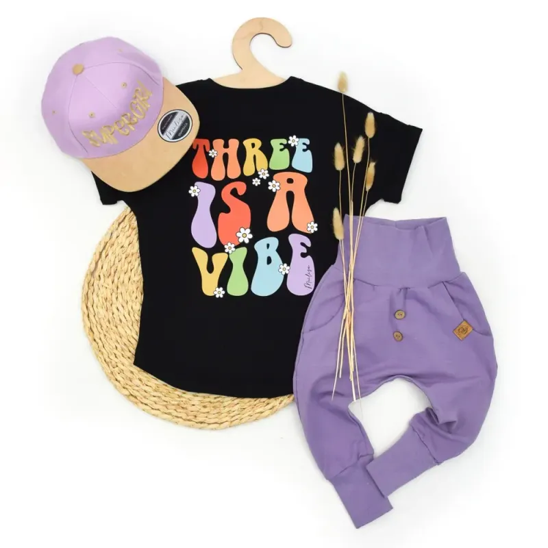 Set | Geburtstag | flieder | Cap & Shirt & Pumphose Set | Geburtstag | flieder | Cap & Shirt & Pumphose