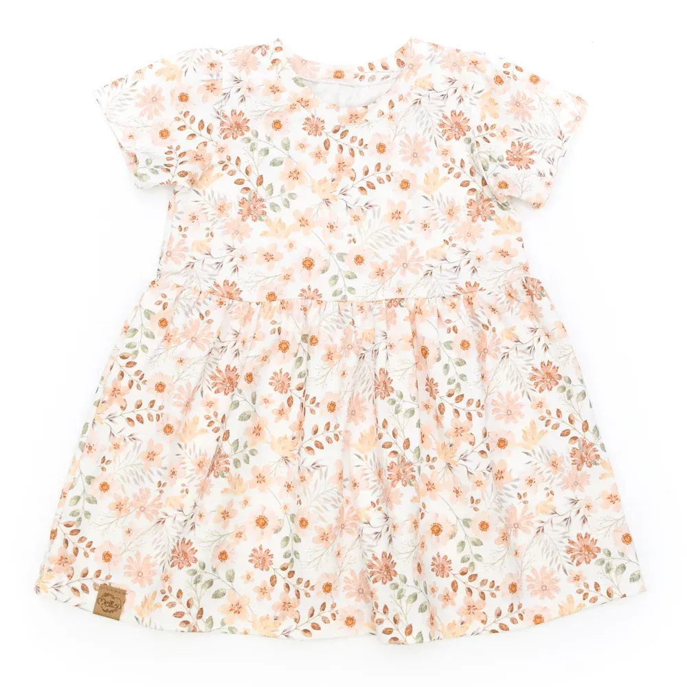 Kleid | lang- & kurzarm | Blütenzauber | allover