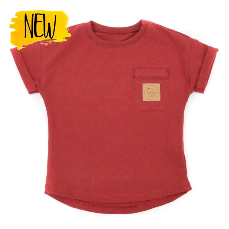 Oversized T-Shirt | ziegelrot