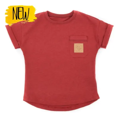 Oversized T-Shirt | ziegelrot