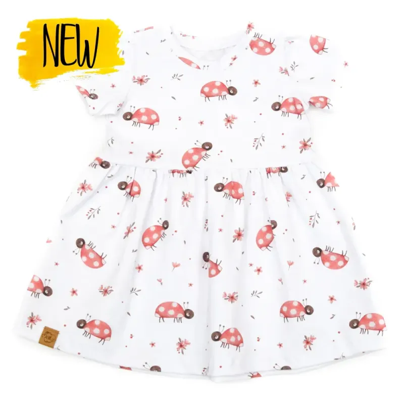 Kleid | lang- & kurzarm | Marienkäfer | allover Kleid | lang- & kurzarm | Marienkäfer | allover