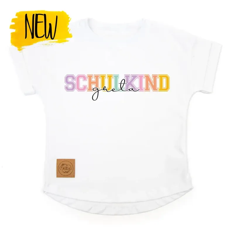 Oversized T-Shirt | Schulkind | flieder - rosa Oversized T-Shirt | Schulkind | flieder - rosa