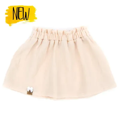 Paperbag Rock | Musselin | creme