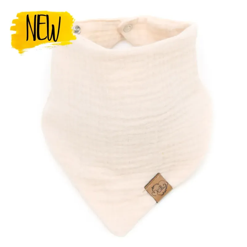 Halstuch | Musselin | creme