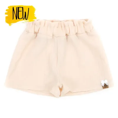 Paperbag Shorts | Musselin | creme