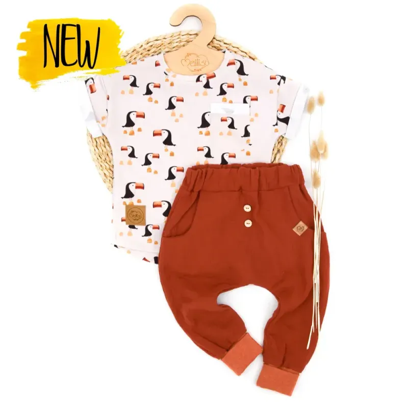 Set | Tukan Tobi | Musselin | Shirt & Pumphose Set | Tukan Tobi | Musselin | Shirt & Pumphose