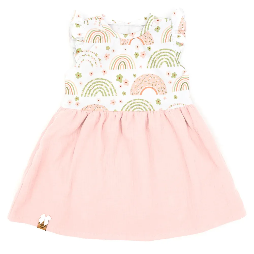 Kleid | lang- & kurzarm | Rainbows & Flowers