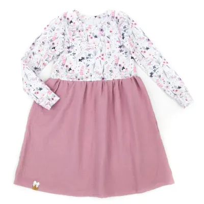 Kleid | Watercolor Flowers | Gr. 122/128