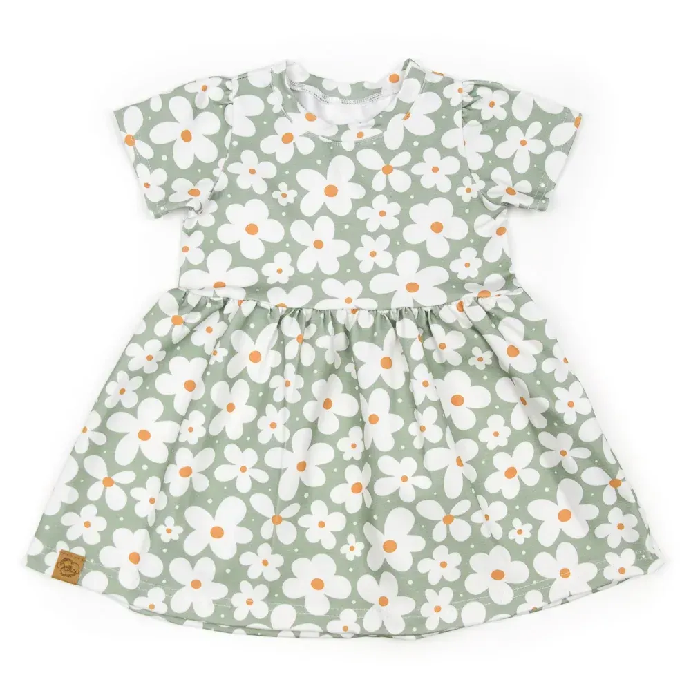 Kleid | lang- & kurzarm | Daisy mint | allover