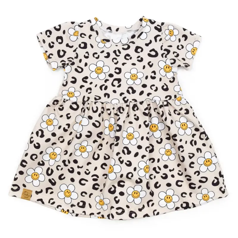 Kleid | lang- & kurzarm | Leo Daisy | allover Kleid | lang- & kurzarm | Leo Daisy | allover