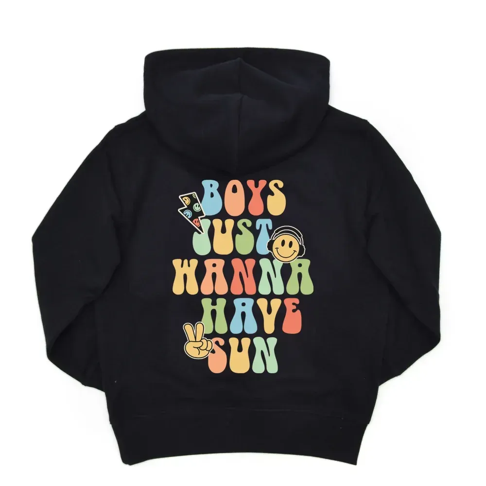 Hoodie | Kids | Schwarz | BOYS