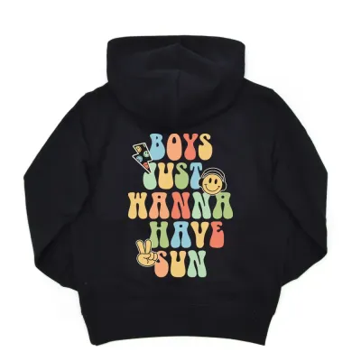 Hoodie | Kids | Schwarz | BOYS