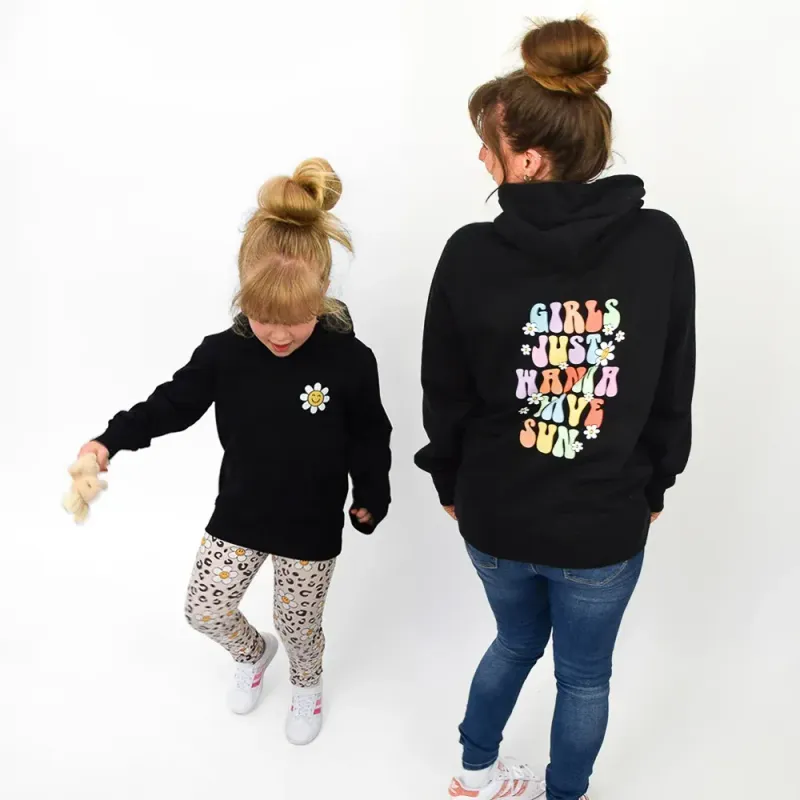 Hoodies | Mama-Kind-Bundle | Schwarz Hoodies | Mama-Kind-Bundle | Schwarz