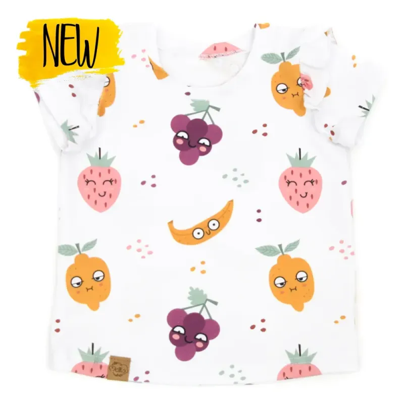 T-Shirt mit Rüschen | Happy Fruits