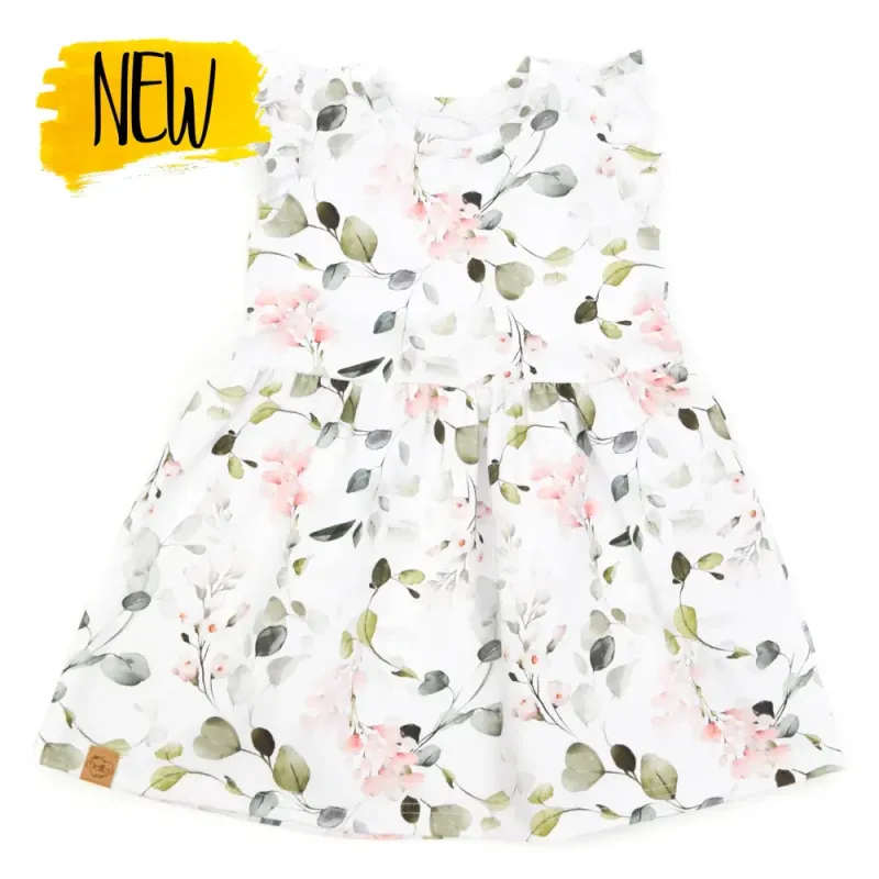 Kleid | lang- & kurzarm | Eukalyptus | allover Kleid | lang- & kurzarm | Eukalyptus | allover