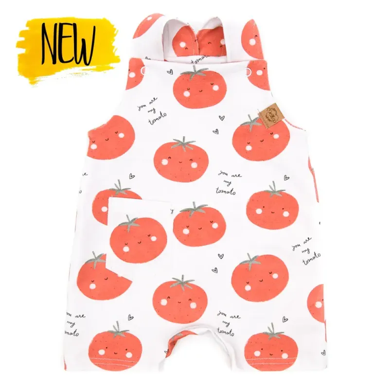 Latzshorts | Tomaten Mark