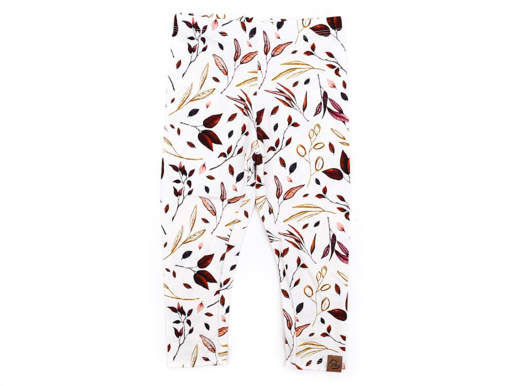 Leggings | golden Leaves | Gr. 50/56