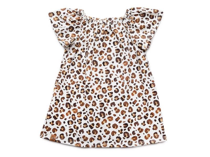 Sommerkleid | Leopard | Gr. 74/80