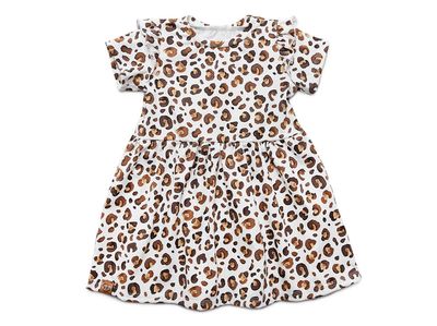 Kleid | Leopard | allover | Gr. 74/80