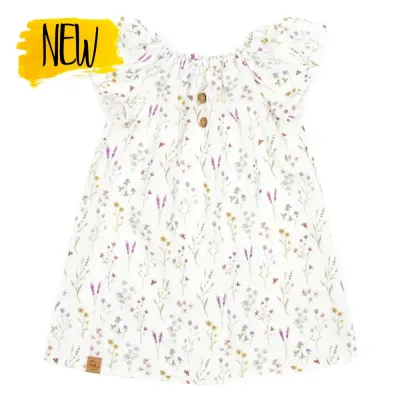 Sommerkleid | Musselin | Lavendelblüte