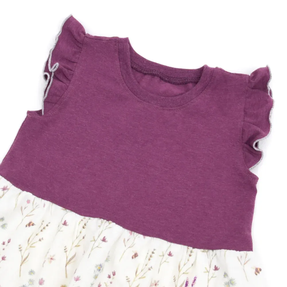 Kleid | lang- & kurzarm | Lavendelblüte