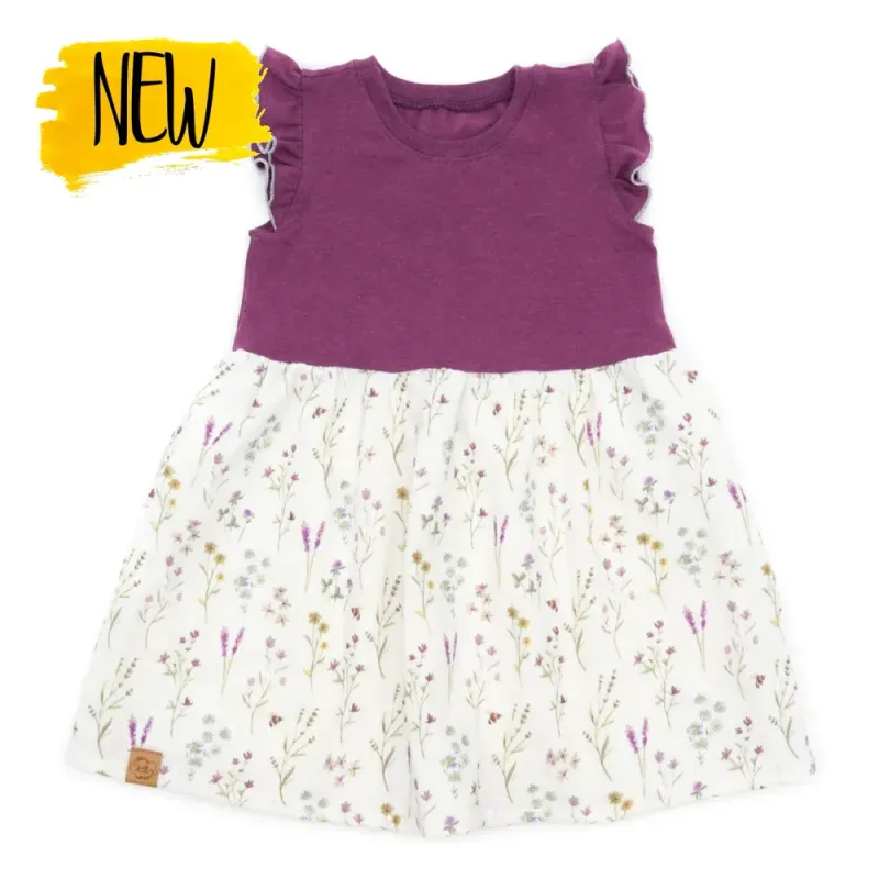 Kleid | lang- & kurzarm | Lavendelblüte Kleid | lang- & kurzarm | Lavendelblüte