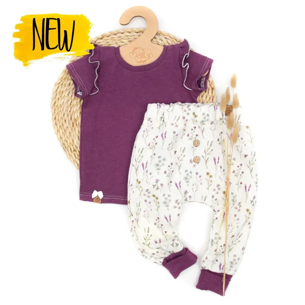 Set | Lavendelblüte | Shirt & Pumphose