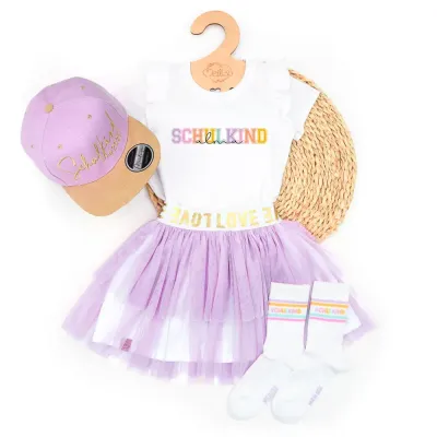 Set | Schulkind | flieder