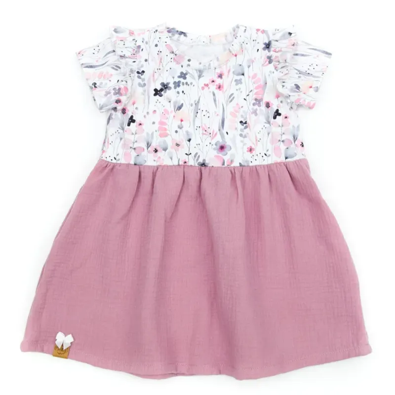 Kleid | lang- & kurzarm | Watercolor Flowers Kleid | lang- & kurzarm | Watercolor Flowers