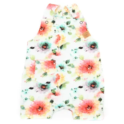 Latzshorts | Tropical Flowers | Gr. 62/68