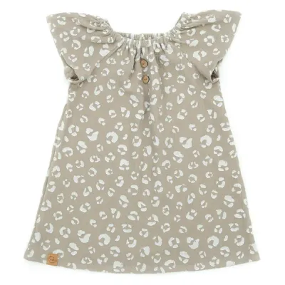 Sommerkleid | Musselin | Leo | Gr. 86/92