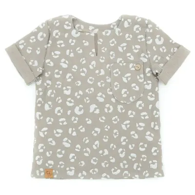 T-Shirt | Musselin | Leo | Gr. 86/92